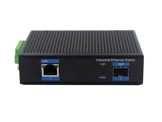OPK-4500-1GX1GT Din-rail Unmanaged Industrial Ethernet Switch (POE opsional) 1 Port
