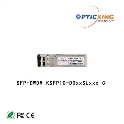 Modul Optik DDM Dupleks DWDM 80KM LC 10G SFP+ Transceiver