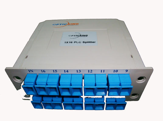 OEM ODM 1x32 Fiber Splitter SC PC Plug Box Isolasi Tinggi Untuk FTTH
